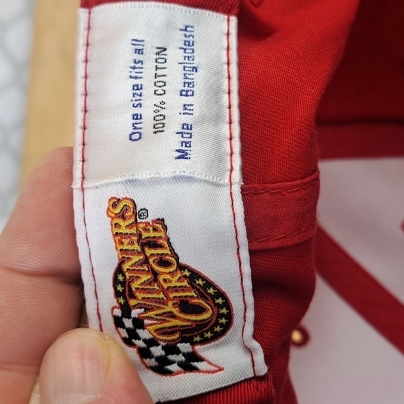 Dale Earnhardt Jr. Budweiser #8 Bud racing Nascar Winners Circle red hat - Picture 9 of 9